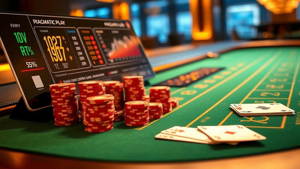 กราฟสถิติและอัตราจ่ายบาคาร่า Pragmatic