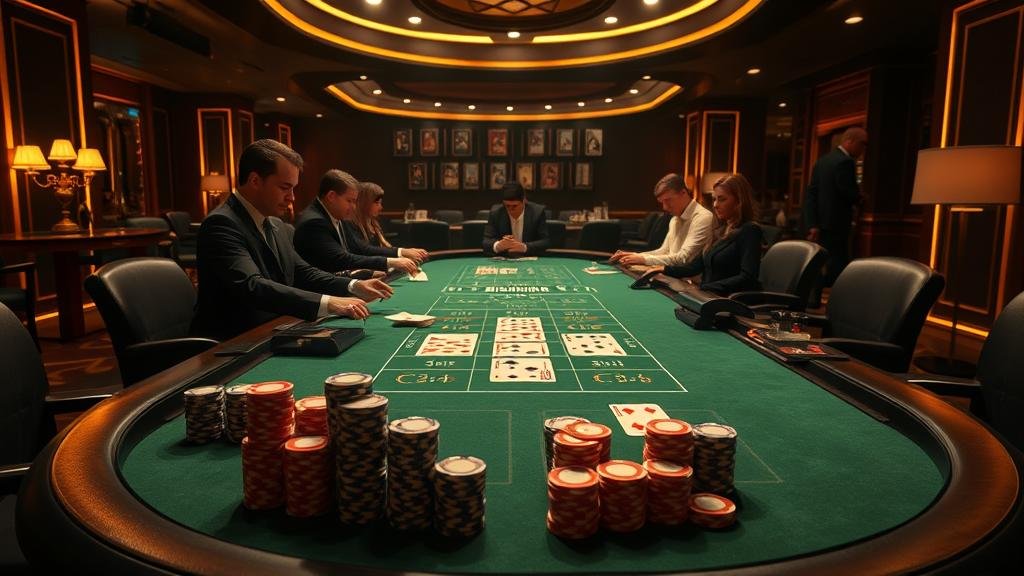 ตารางบันทึกผลการเล่นบาคาร่า