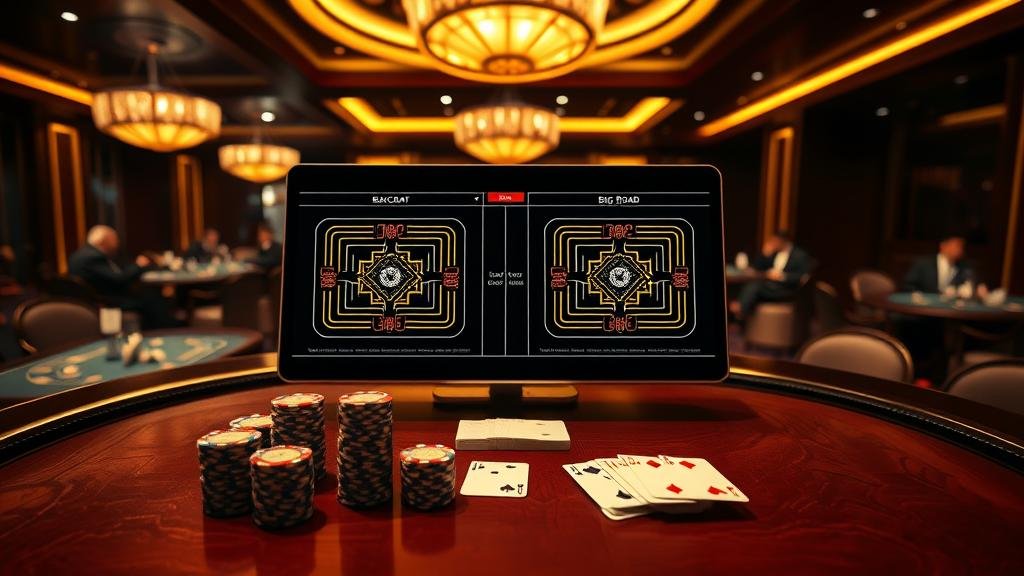 ภาพประกอบกลยุทธ์การเดินเงินบาคาร่า