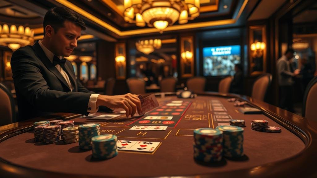 เปรียบเทียบหน้าจอเกมบาคาร่าจากค่าย BG, PP, และ Ezugi