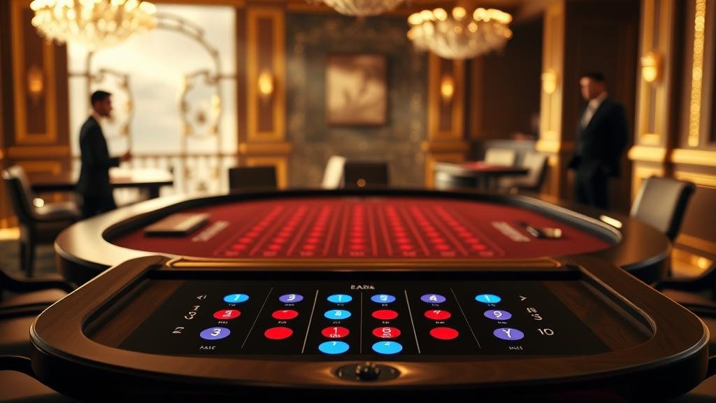 หน้าจอเกมบาคาร่าจากค่าย BG