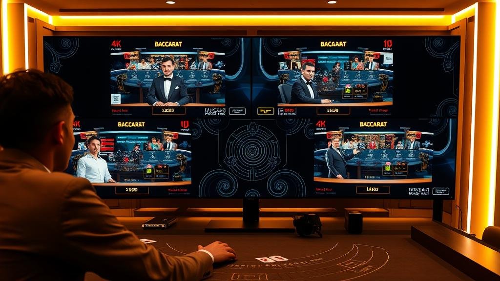 รวมอินเทอร์เฟซบาคาร่าจากค่าย BG, AG, EBet