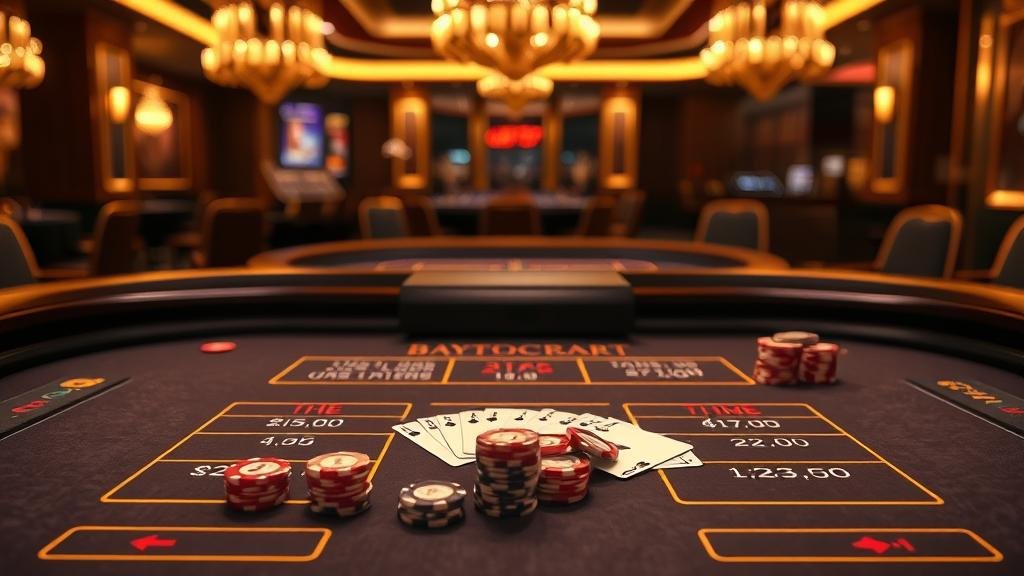 หน้าจอแสดงห้องบาคาร่าจากค่ายเกมต่างๆ