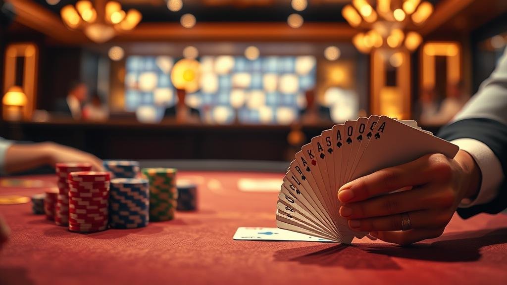 อินเทอร์เฟซเกมบาคาร่าบนมือถือ