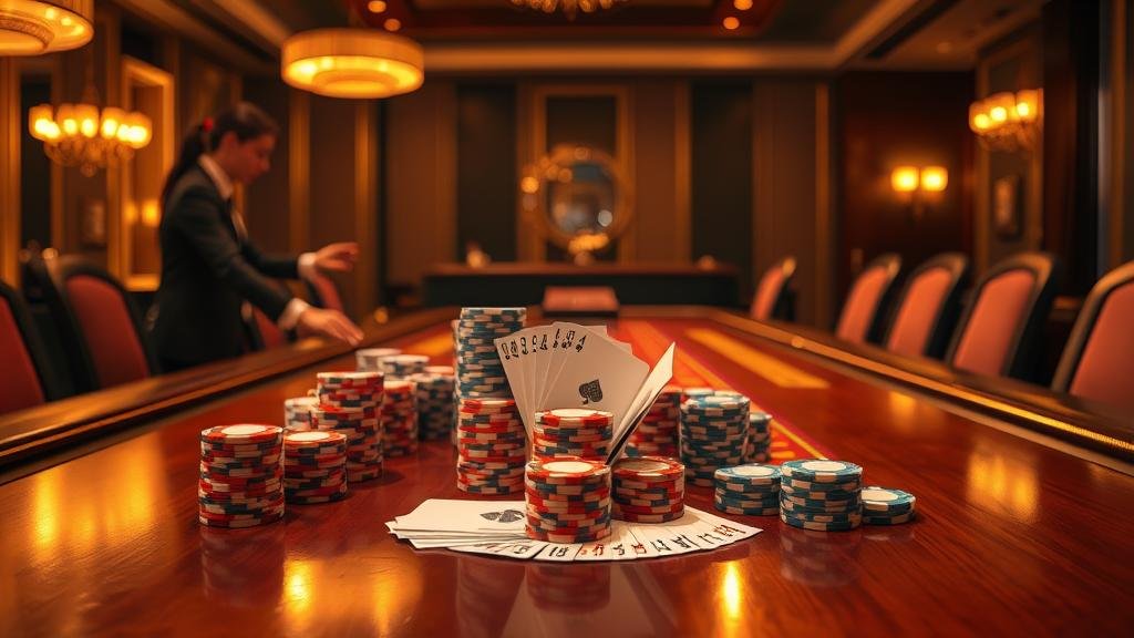 การแสดงผลสถิติบาคาร่าบนแท็บเล็ต