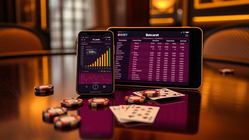 แนวทางบาคาร่าฉบับง่าย: วิเคราะห์สถิติบนมือถือและแท็บเล็ต ทำกำไรคุ้มค่า
