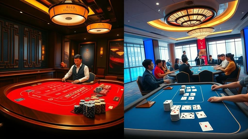 ภาพประกอบเค้าไพ่บาคาร่ารูปแบบต่างๆ