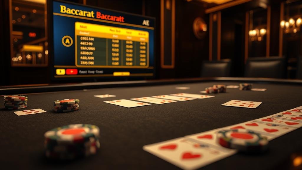 การบันทึกผลการเล่นบาคาร่าเพื่อวิเคราะห์