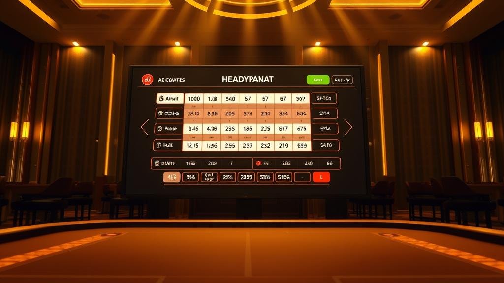 ภาพแสดงรูปแบบเค้าไพ่บาคาร่าต่างๆ