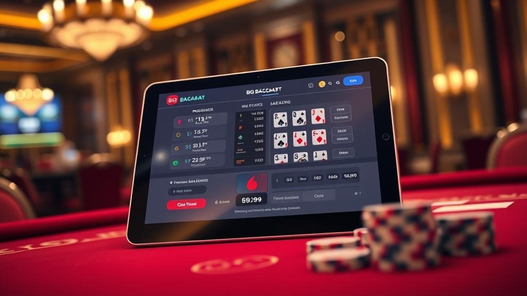 นักพนันมืออาชีพกำลังเล่นบาคาร่า BG