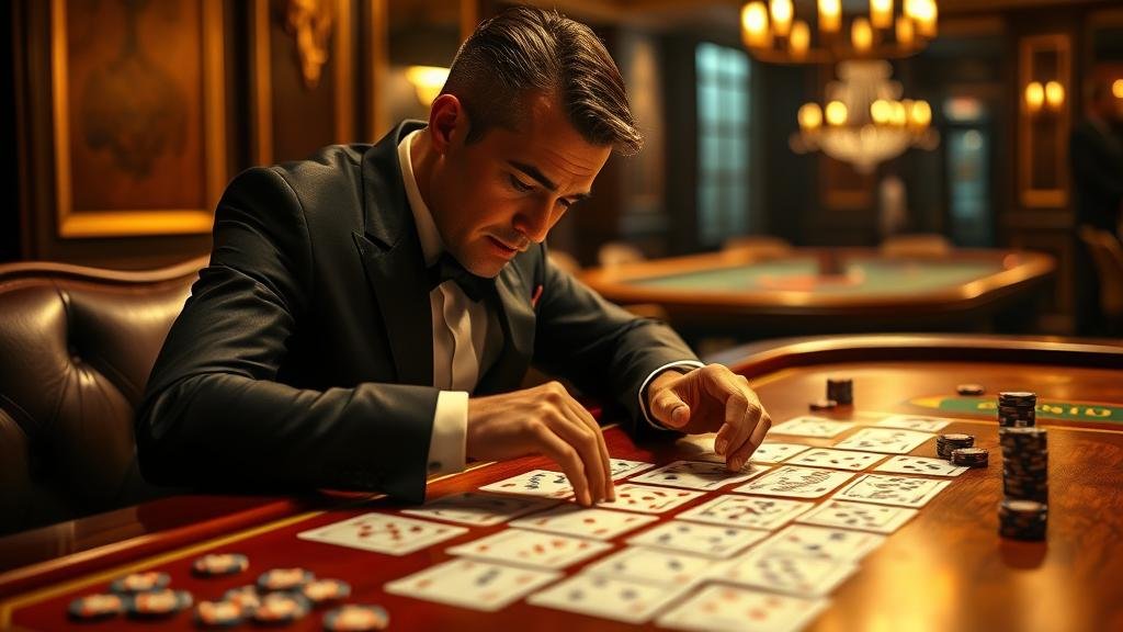 กราฟแสดงกลยุทธ์การเดินเงินบาคาร่า