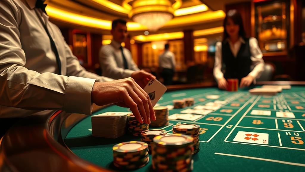 บาคาร่า BG กับดีลเลอร์สาวสวย