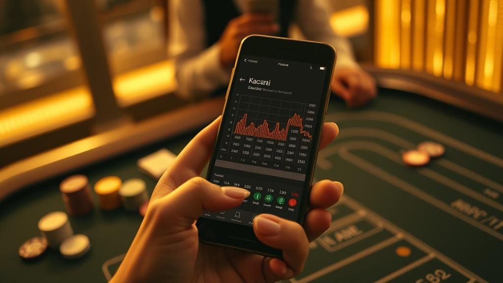 ผู้คนกำลังเล่นบาคาร่าออนไลน์บนมือถืออย่างสนุกสนาน