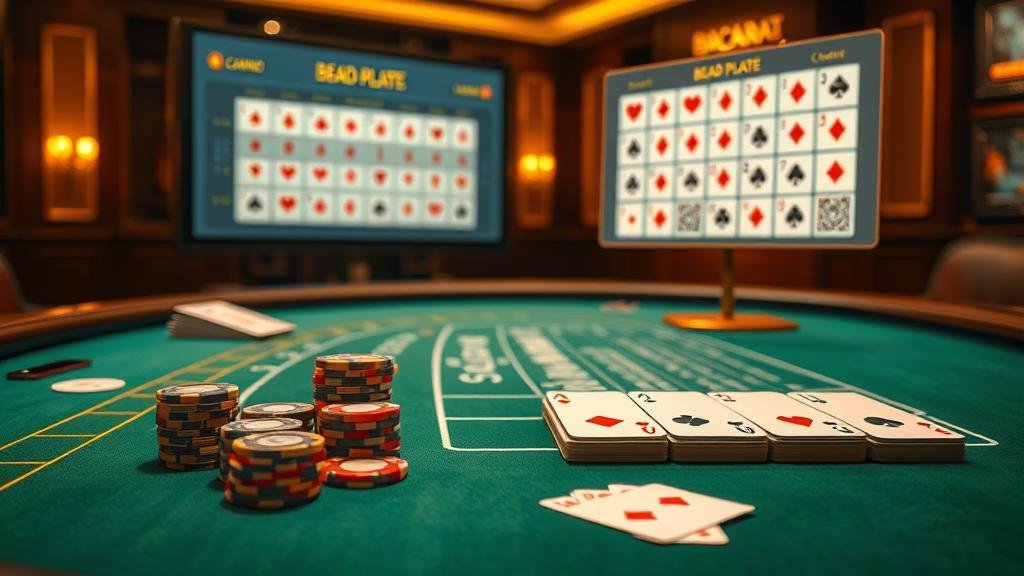 บาคาร่า: คู่มืออ่านเค้าไพ่ลูกปัด สลับยาว ถนนไม้ขีด ฉบับมือใหม่