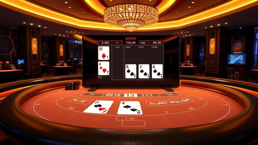หน้าจอเกมบาคาร่าสด Asia Gaming