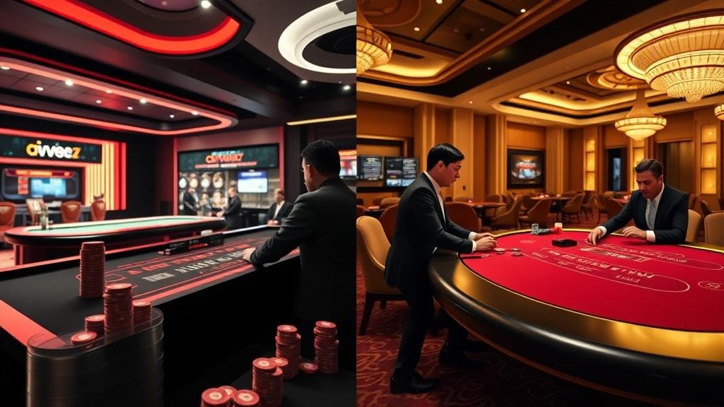 ห้องบาคาร่า Evolution Gaming และ WM Casino