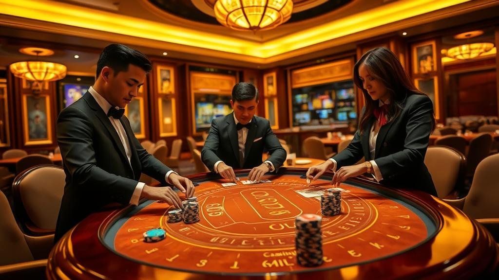 อินเทอร์เฟซบาคาร่า WM Casino ที่ใช้งานง่าย