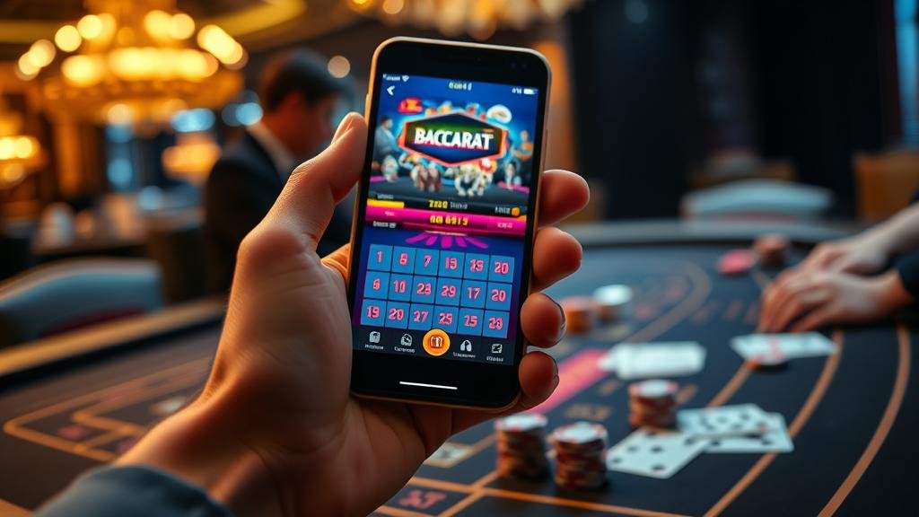 วิเคราะห์สถิติบาคาร่าบนแท็บเล็ต
