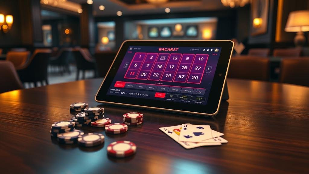 กราฟแสดงกลยุทธ์การเดินเงินบาคาร่า