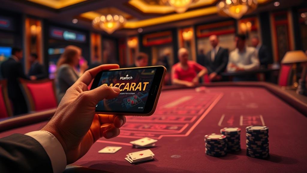 การเล่นบาคาร่า Playtech บนมือถือ