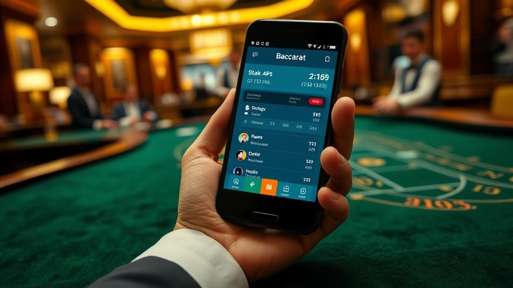 กลยุทธ์การเดินเงินบาคาร่าบนมือถือ