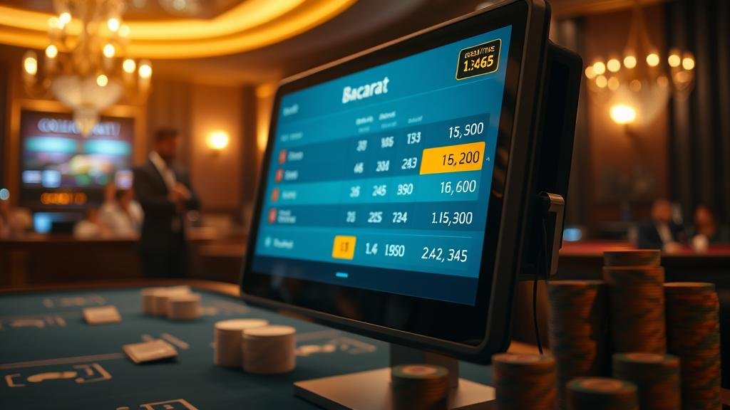 ภาพประกอบกลยุทธ์การเดินเงินบาคาร่า