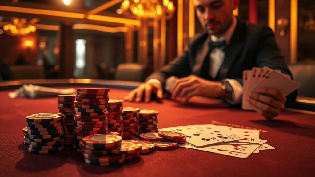 อินเทอร์เฟซเกมบาคาร่าบนมือถือ iOS