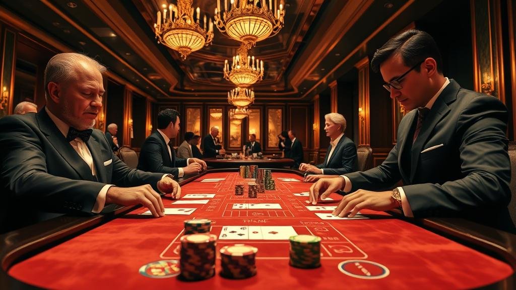 ภาพประกอบกลยุทธ์การเดินเงินบาคาร่า