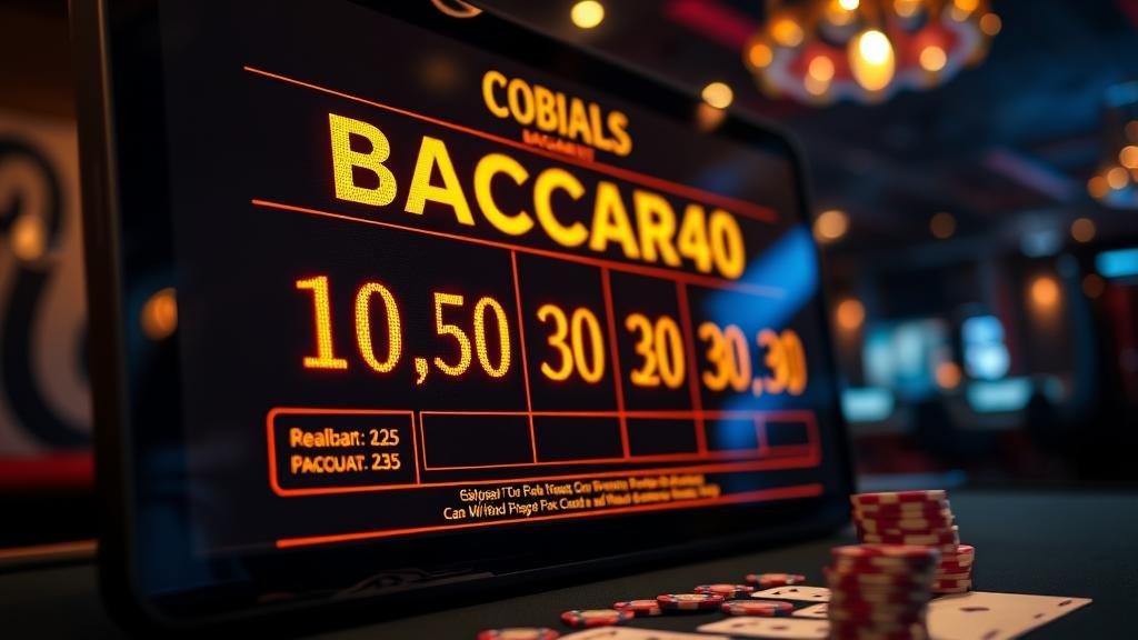 ภาพประกอบกลยุทธ์การเดินเงินบาคาร่า