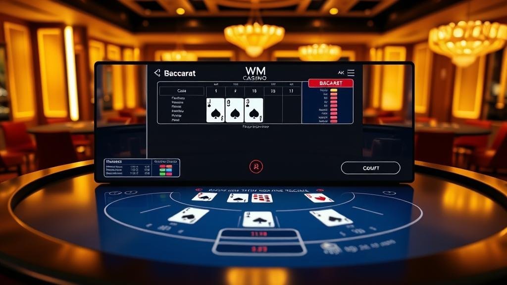 ตารางสถิติเค้าไพ่บาคาร่า