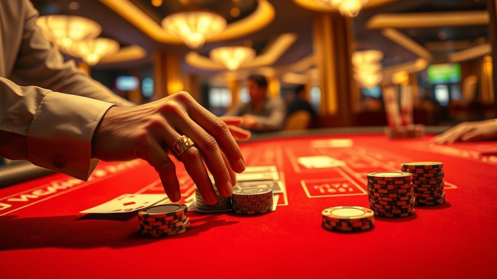 ภาพอินโฟกราฟิกแสดงรูปแบบไพ่บาคาร่า