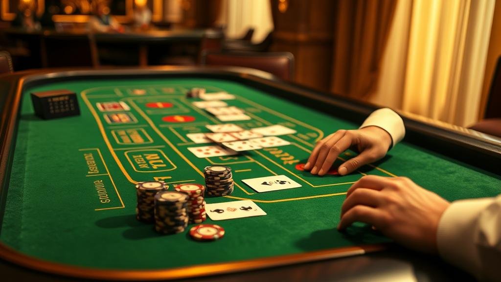 กลยุทธ์การเดินเงิน บันไดเงิน ในบาคาร่า