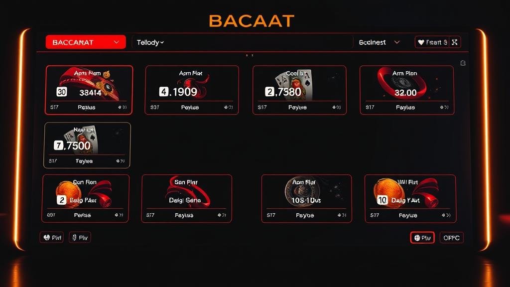 เทคนิคการเดินเงินบาคาร่า