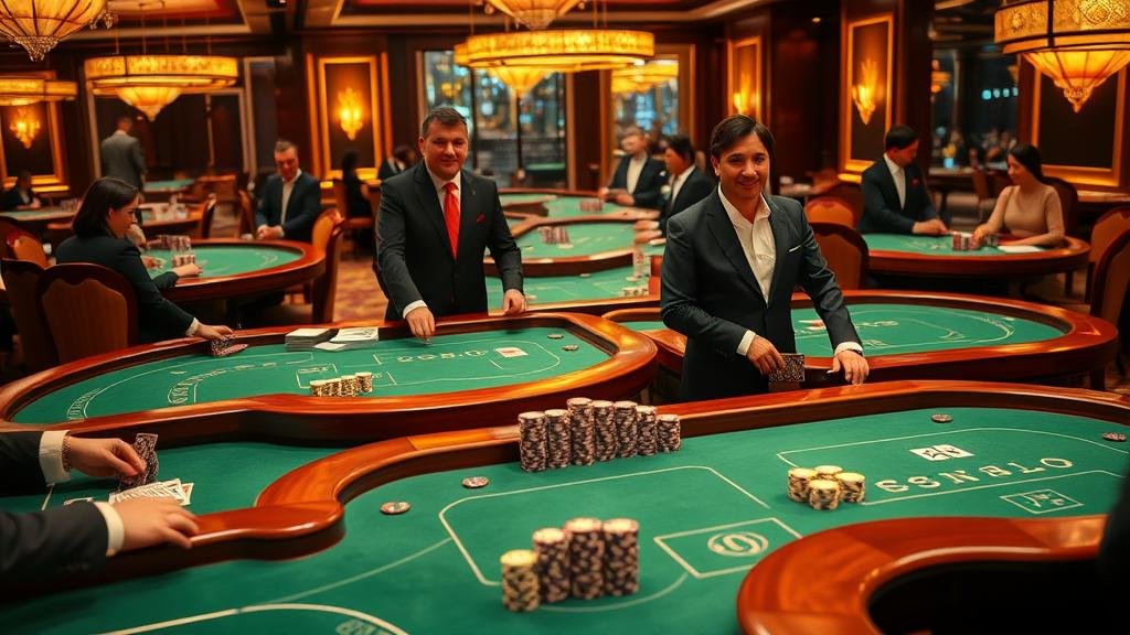 ห้องบาคาร่าสดจาก BetGames ที่มีบรรยากาศสนุกสนาน