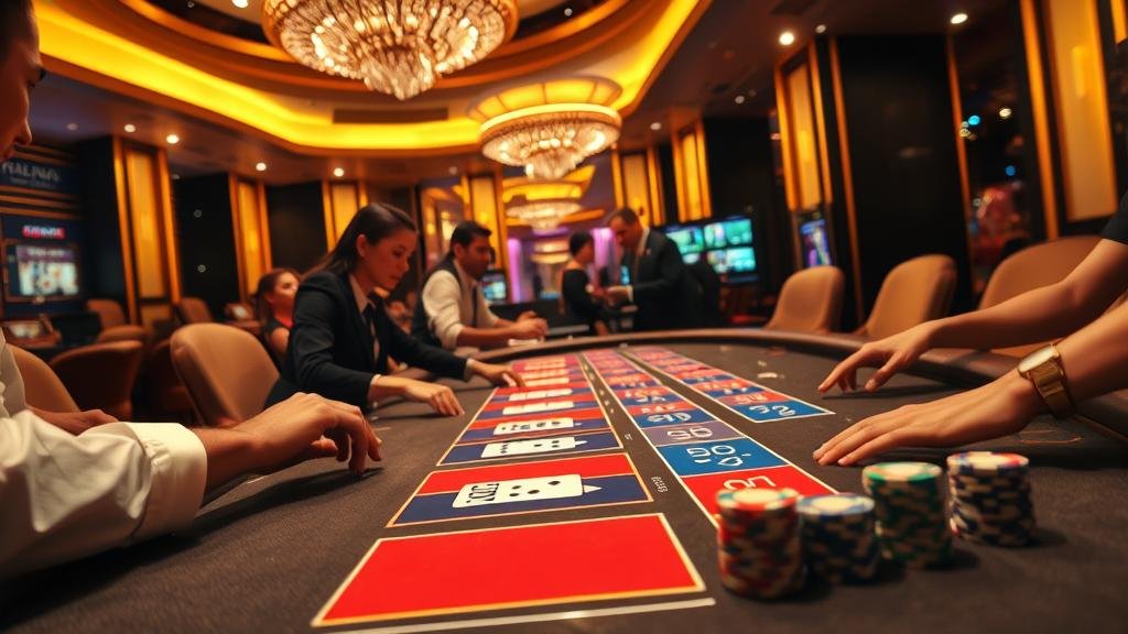 ตัวอย่างเค้าไพ่บาคาร่า: ปิงปอง, มังกร, ถนนเล็ก