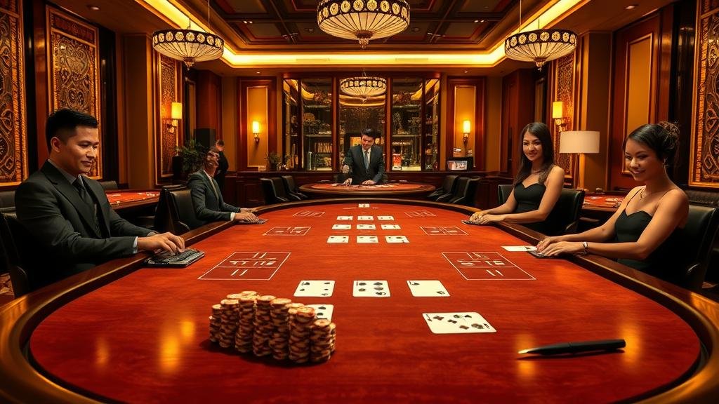 การวิเคราะห์เค้าไพ่บาคาร่าบนหน้าจอ