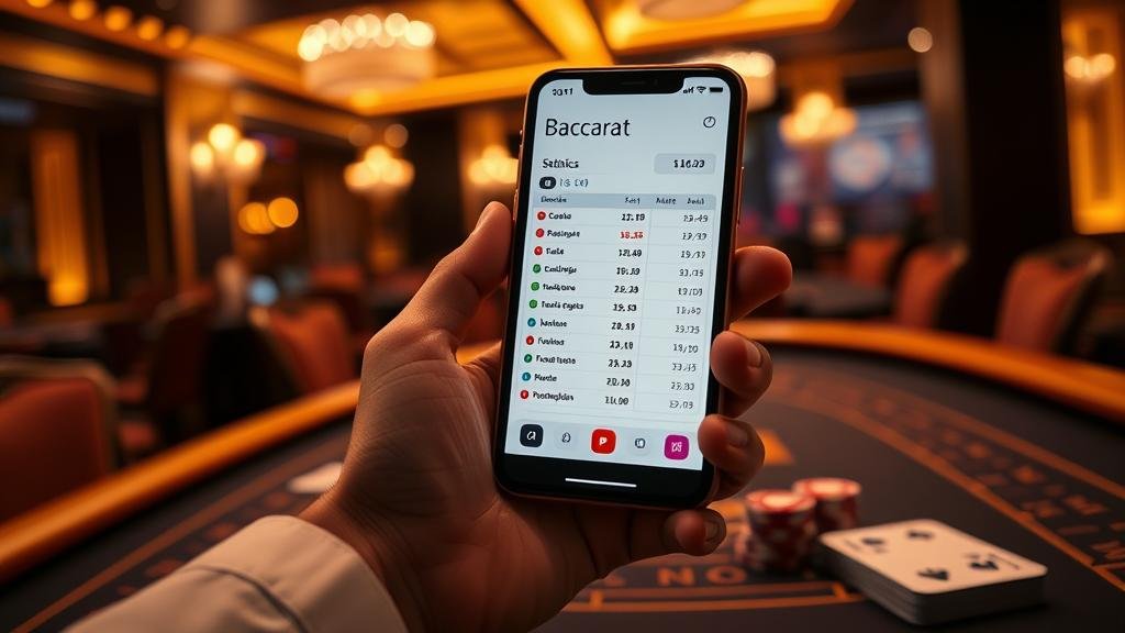 เทคนิคบาคาร่าครบวงจร: คู่มืออ่านสถิติและเลือกห้องเด็ดบนมือถือ แท็บเล็ต
