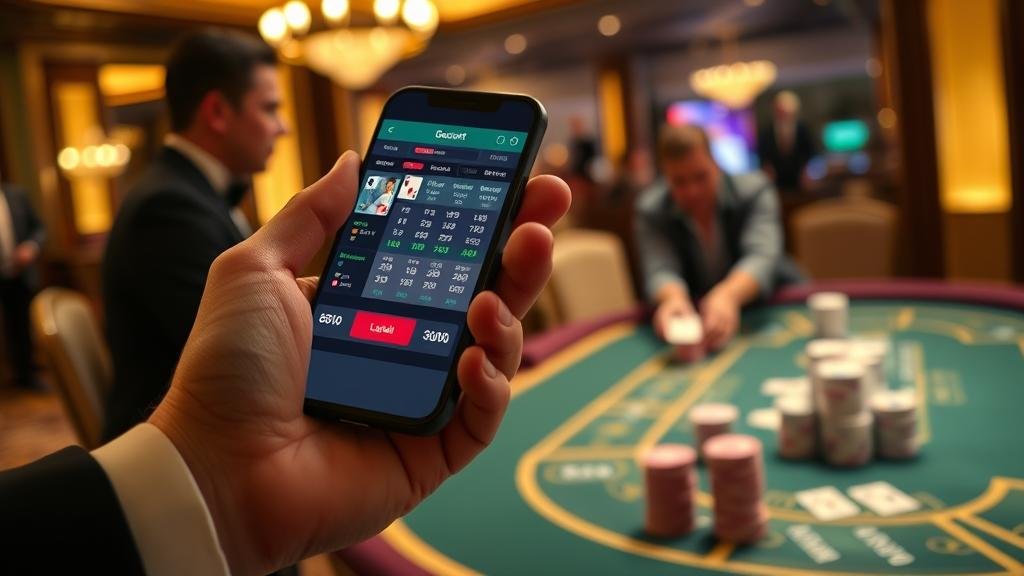 การวิเคราะห์บาคาร่าบนแท็บเล็ต iOS