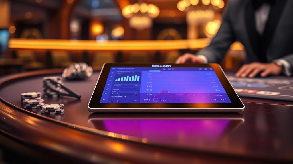 คาดการณ์ไพ่บาคาร่าด้วยสถิติบนแท็บเล็ต