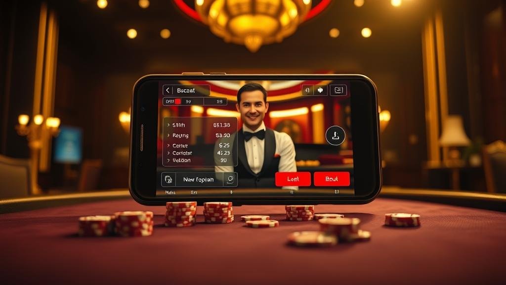 อินโฟกราฟิกแสดงกลยุทธ์การเดินเงินและตั้งเป้ากำไรบาคาร่า