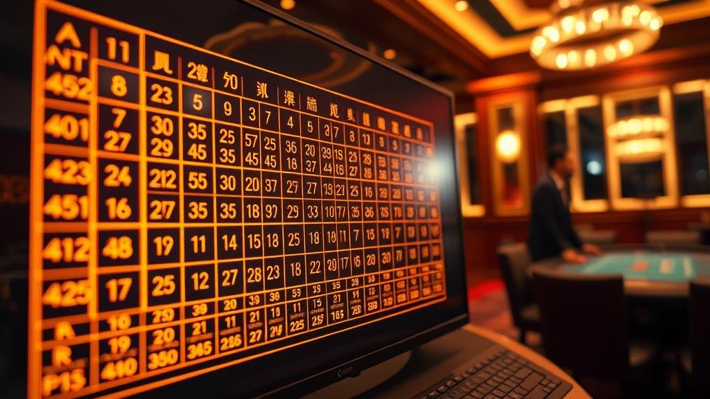 การเล่นบาคาร่าผ่านแท็บเล็ตพร้อมวิเคราะห์เค้าไพ่