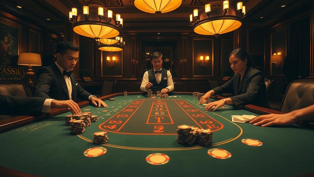 กราฟแสดงกลยุทธ์การเดินเงินบาคาร่า