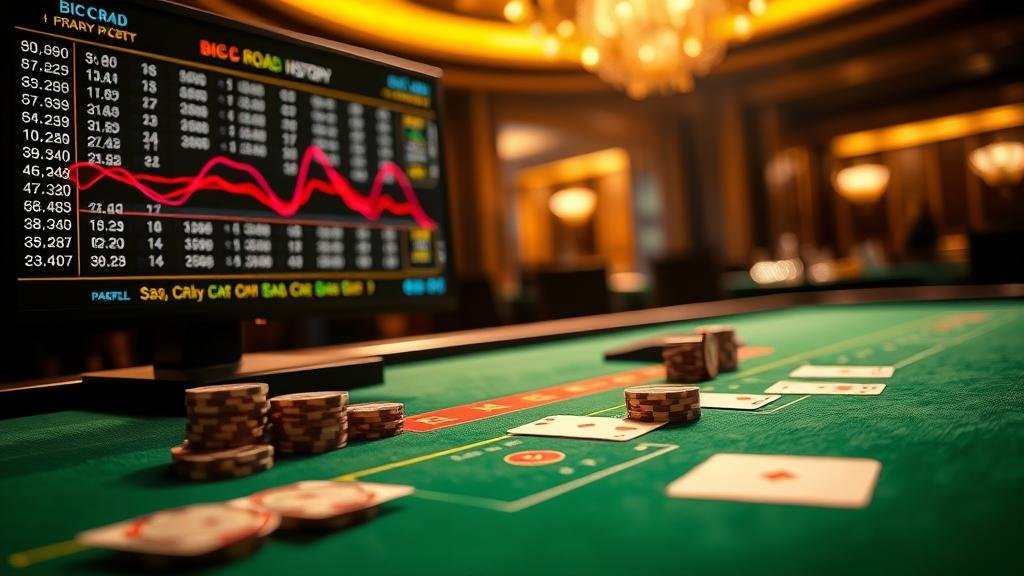 ตัวอย่างเค้าไพ่บาคาร่ามินิ