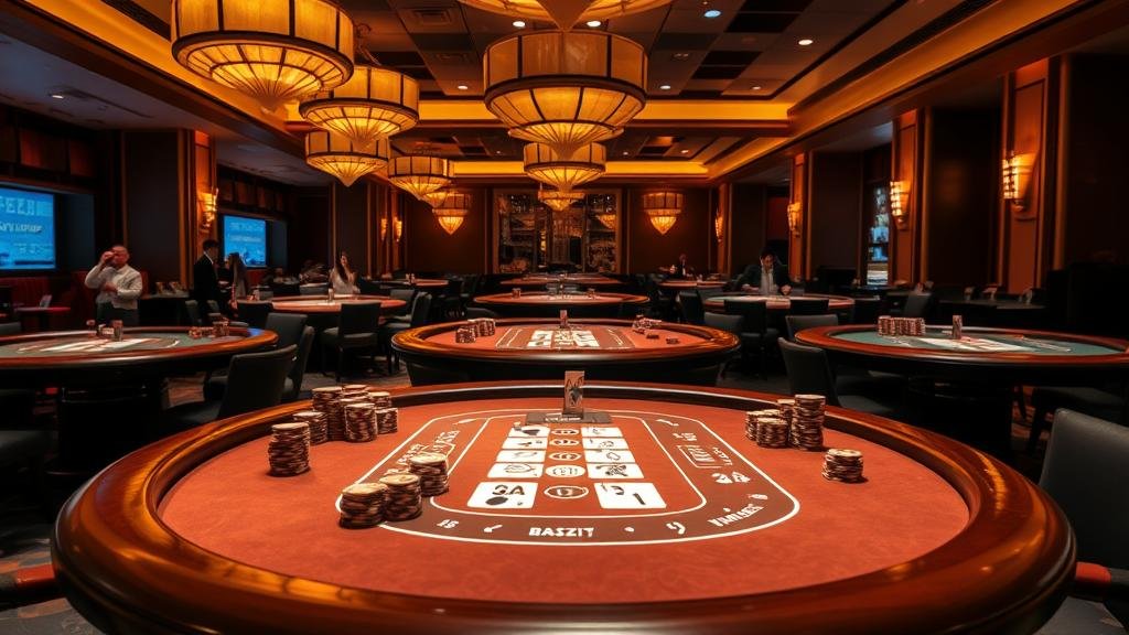 อินเทอร์เฟซเกมบาคาร่าสดและมือถือ