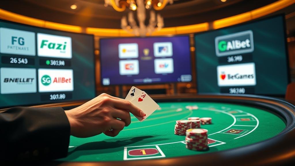 เทคนิคเลือกห้องบาคาร่าสด Fazi, BG, SA, AllBet, PP, BetGames ทำกำไรฉบับเซียน