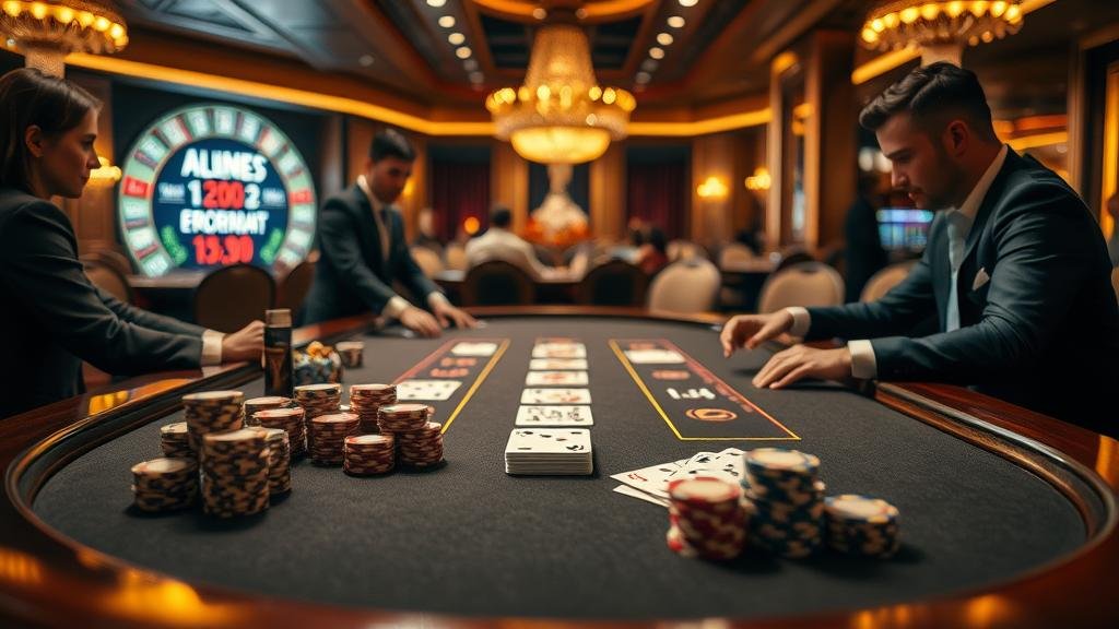 อินโฟกราฟิกแสดงเค้าไพ่บาคาร่า