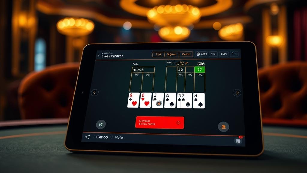 ตารางเทคนิคการเดินเงินบาคาร่าบนแท็บเล็ต