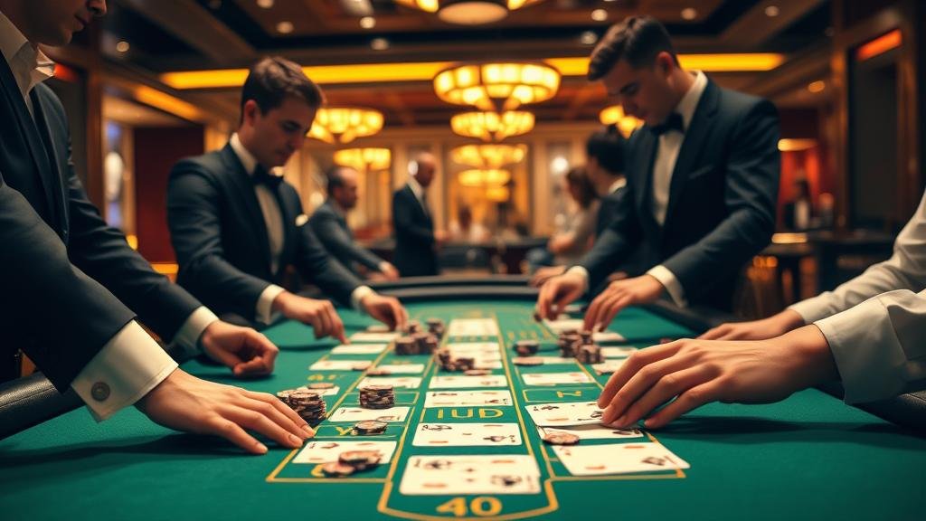 แผนภาพกลยุทธ์การเล่นบาคาร่า