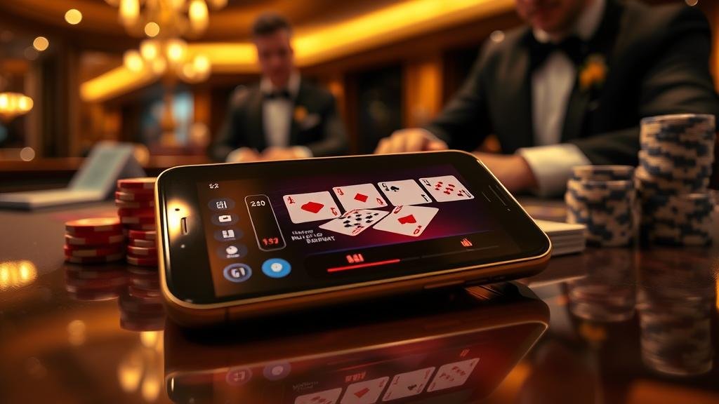 ตัวอย่างตารางสกอร์บอร์ดบาคาร่า 3 แบบบนแท็บเล็ต