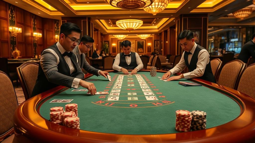 การเล่นบาคาร่าสดหลายโต๊ะพร้อมกัน